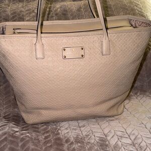 Kate Spade cream color tote bag